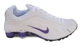 Nike Shox R4 Branco e Lilas